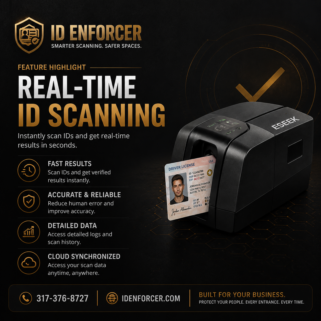 IDEnforcer ID scanning hardware